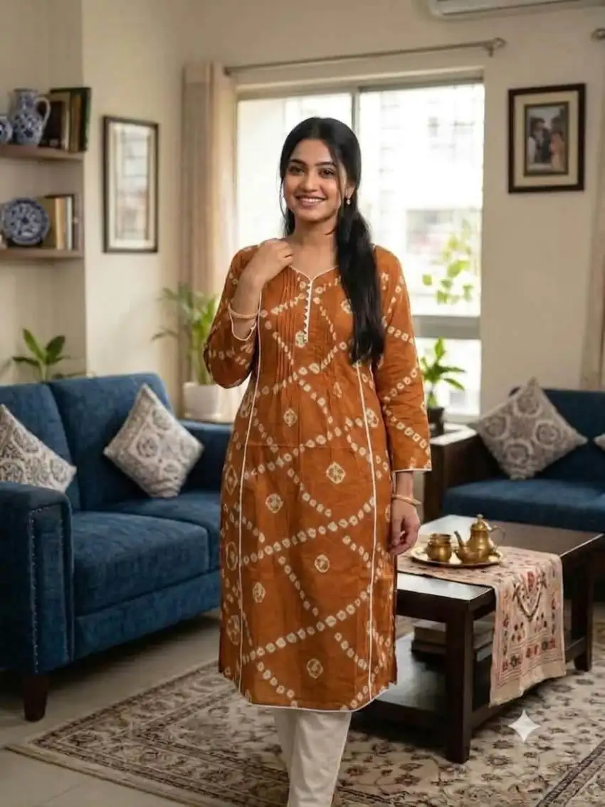 প্রিমিয়াম ওয়ান পিস - মাস্টার্ড কালার
